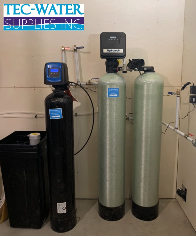 Twin Iron & Softener Install 